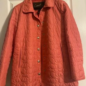 Coach Signature C Quilted Jacket